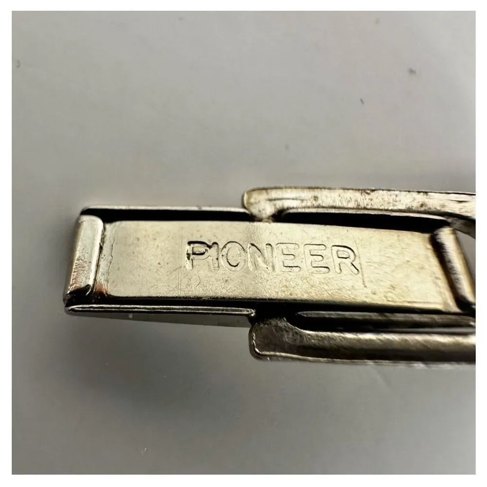 Pioneer vintage black onyx cufflinks